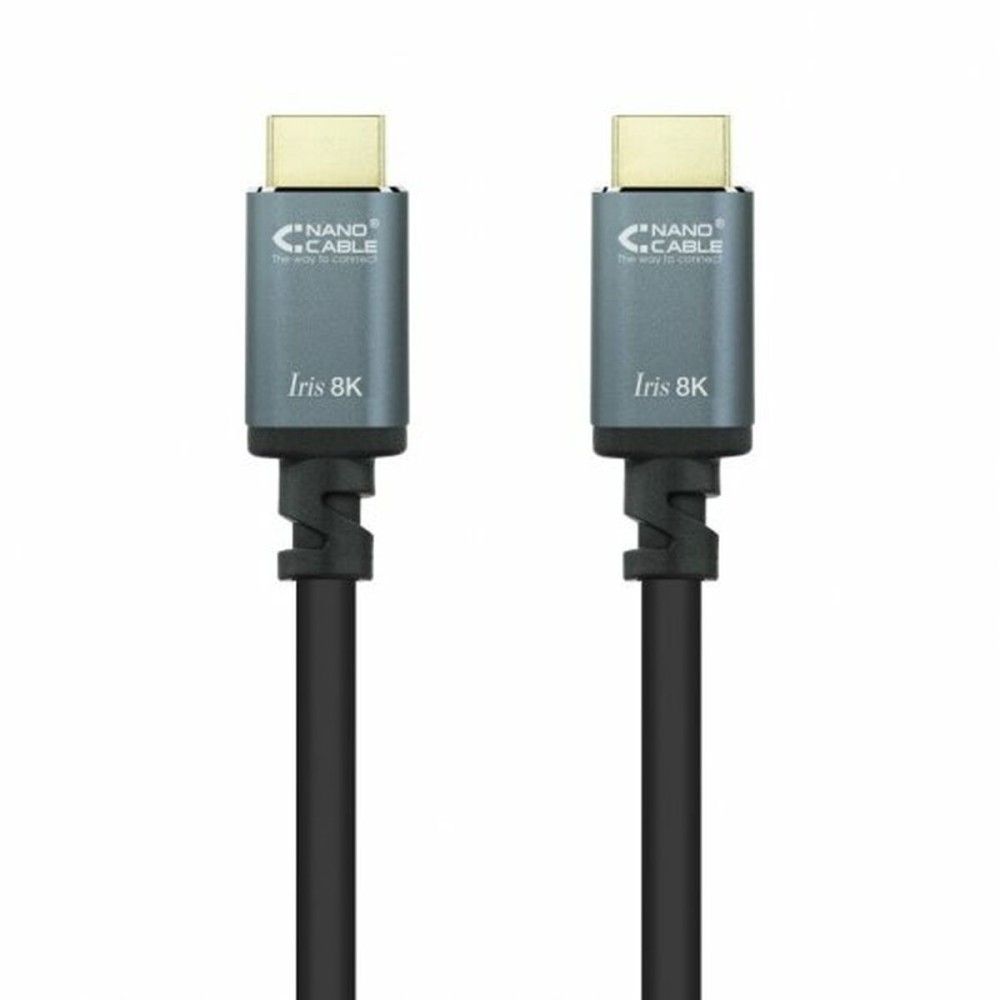 HDMI Cable NANOCABLE 10.15.8010 10 m Black