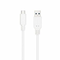 USB-C-Kabel auf USB NANOCABLE 10.01.4002-W 2 m Weiß