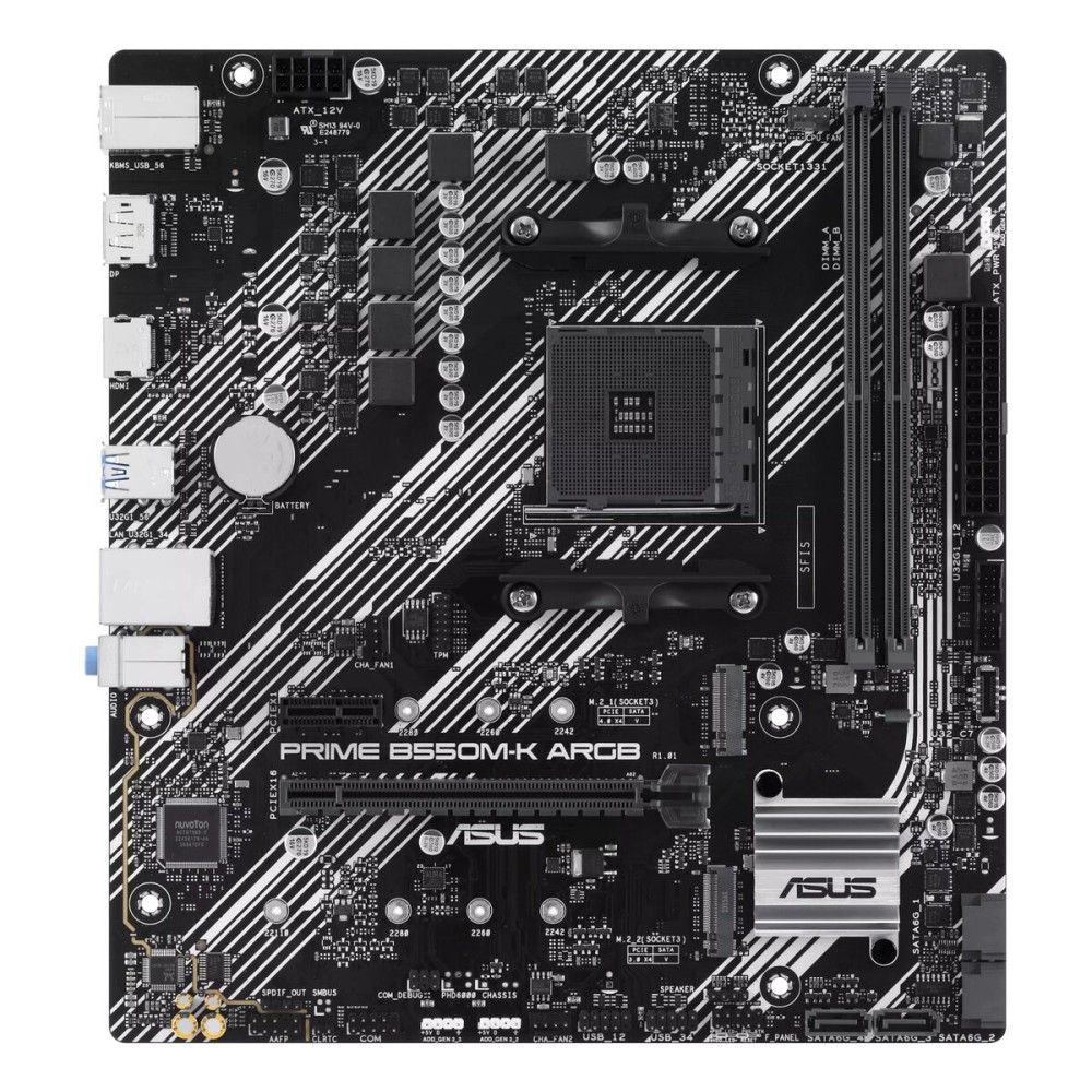 Carte Mère Asus AMD AM4 AMD B550 AMD