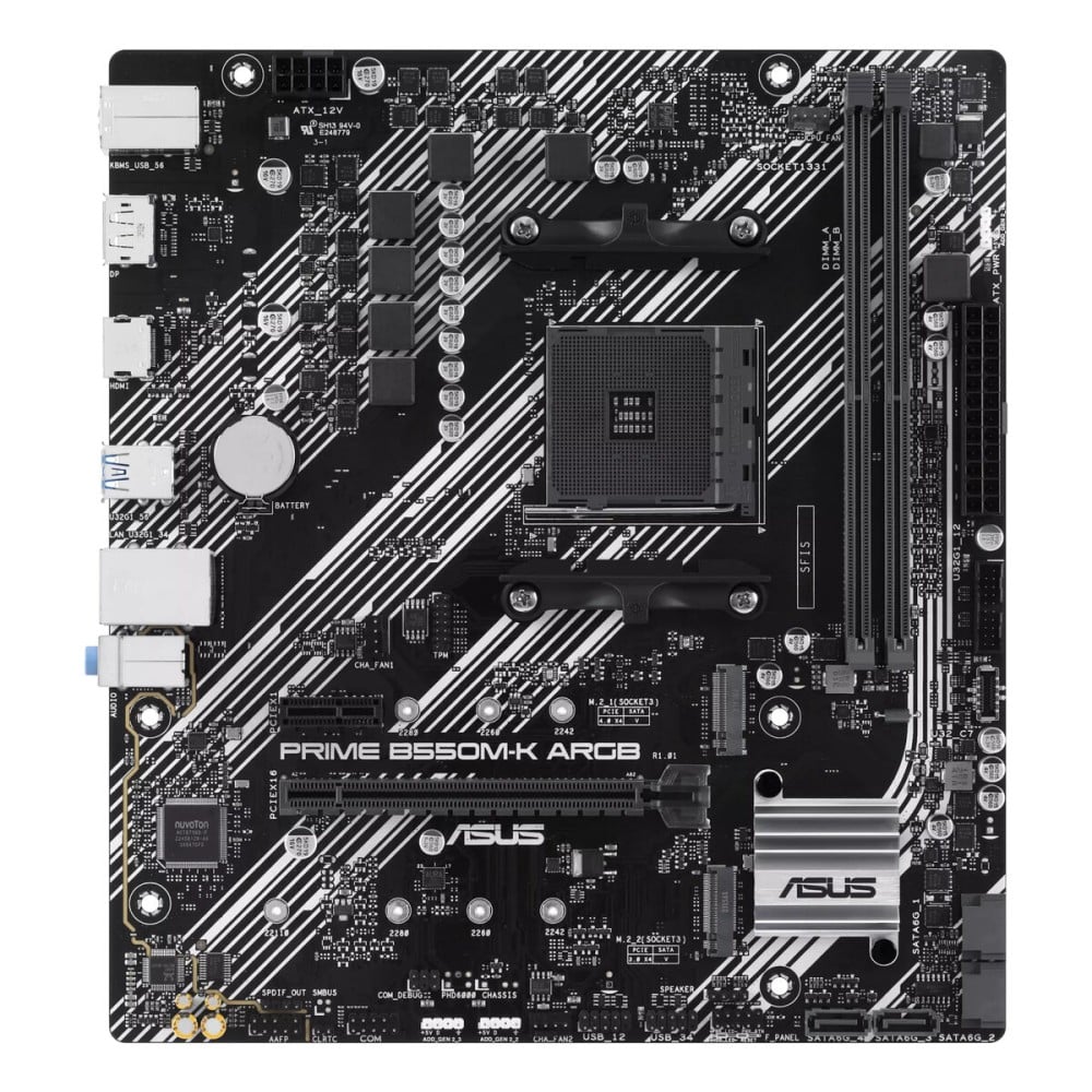 Motherboard Asus AMD AM4 AMD B550 AMD