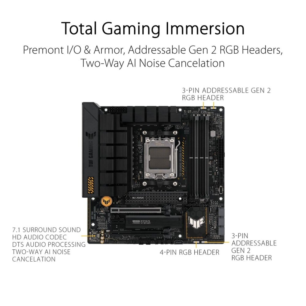 Motherboard Asus AMD AM5 AMD AMD B650