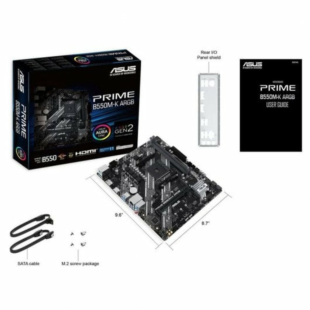 Carte Mère Asus AMD AM4 AMD B550 AMD