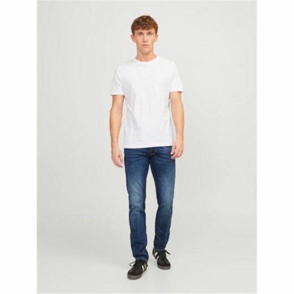 Jeans homme Jack & Jones Jjiglenn Jjicon Jj 057 50Sps Bleu