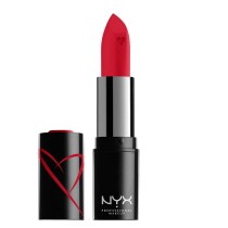 Feuchtigkeitsspendender Lippenstift NYX Shout Loud Satin red haute Rot 3,5 g