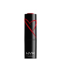 Feuchtigkeitsspendender Lippenstift NYX Shout Loud Satin red haute Rot 3,5 g