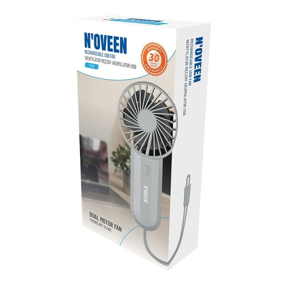 Ventillateur USB N'oveen F220 Gris 5 W
