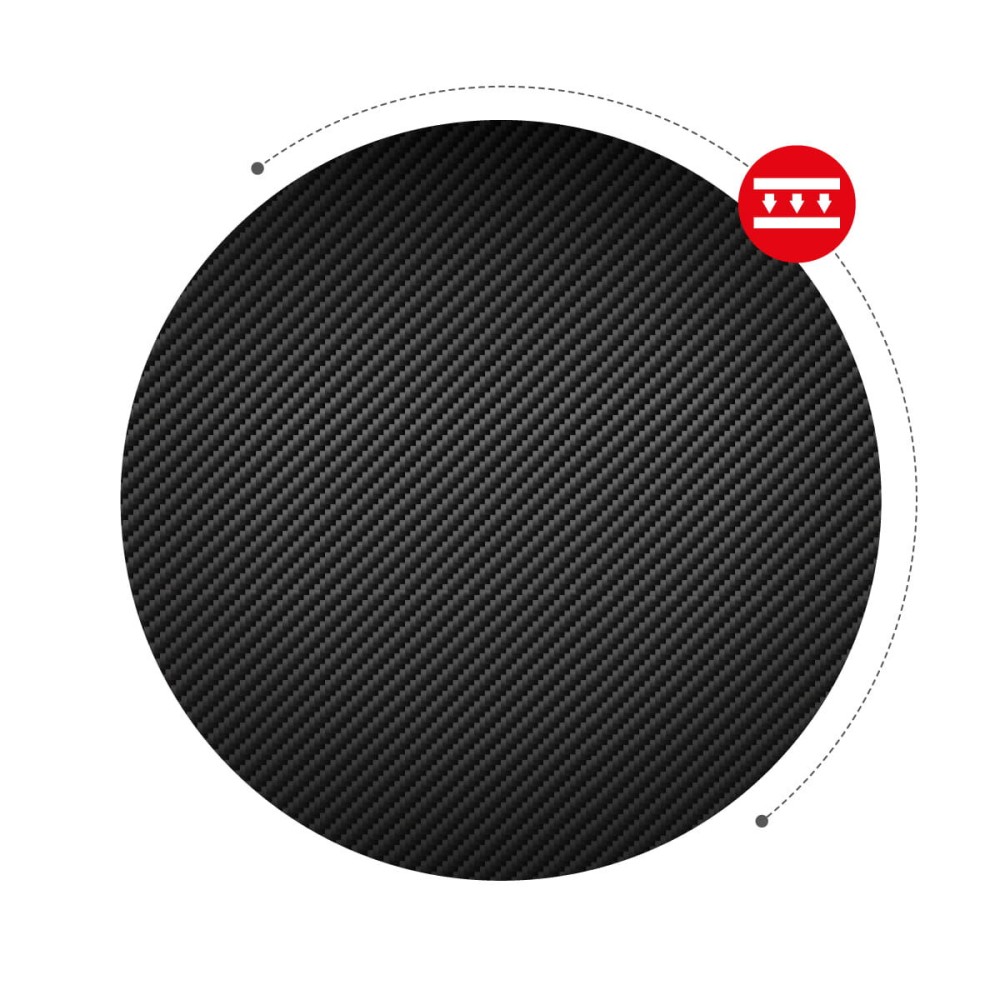 Schreibtisch Gaming Huzaro Hero 6.3 Schwarz Stahl Carbonfaser 154 x 74 x 117 cm
