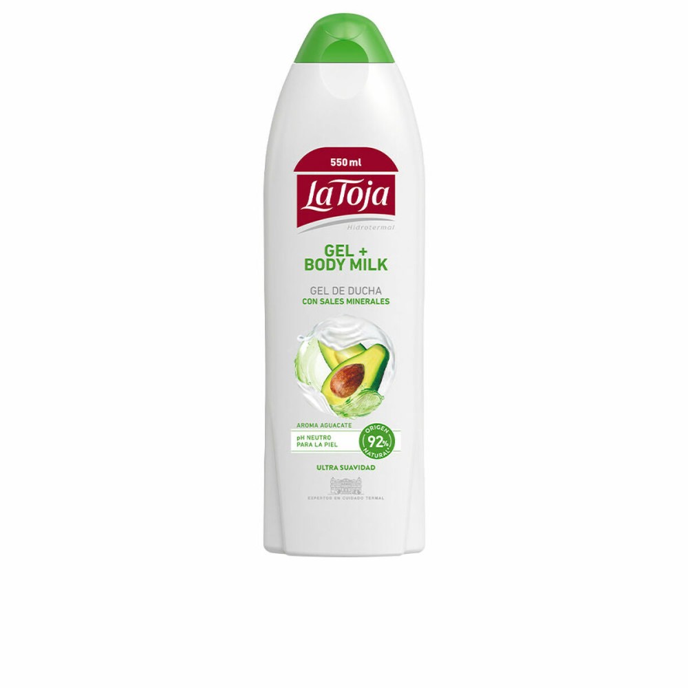 Duschgel La Toja Gel + Body Milk Avocado (550 ml)