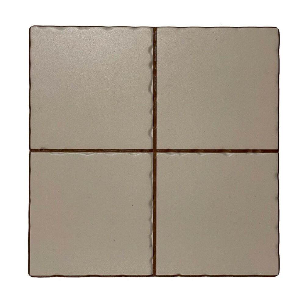 Dessous de plat Versa Beige Céramique (20 x 20 cm)