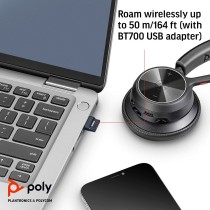 Headphones Poly 77Y97AA Black