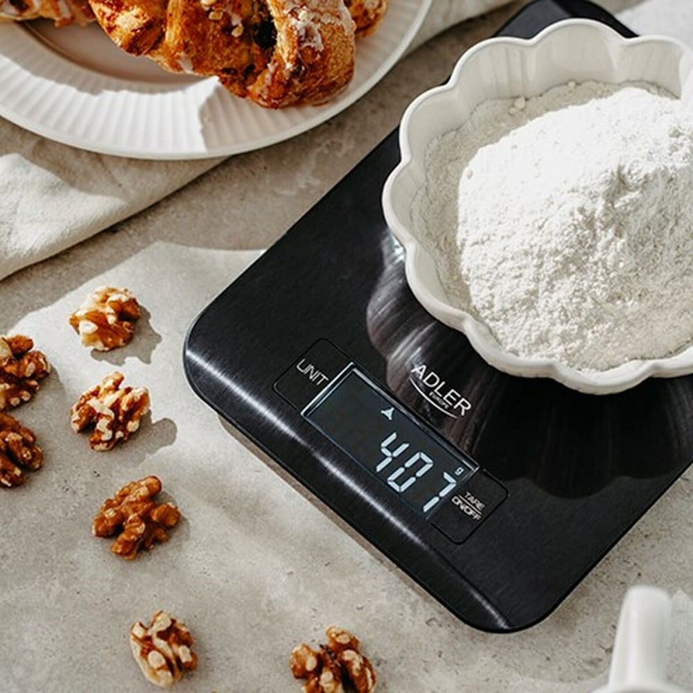 kitchen scale Adler AD 3183b Black 5 kg