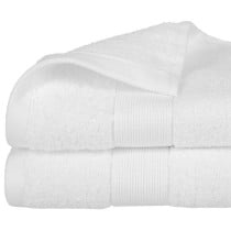 Serviette de toilette Atmosphera Coton Blanc 450 g/m² (50 x 90 cm)