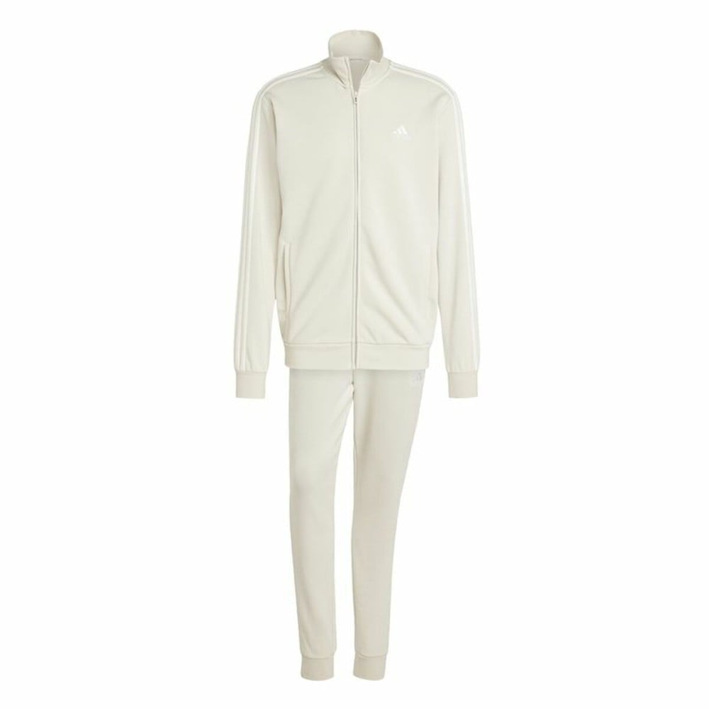 Jogginghose für Erwachsene Adidas Basic 3S French Terry Herren