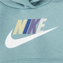 Children's Sports Outfit Nike Nkn Club Fleece Set Aquamarine