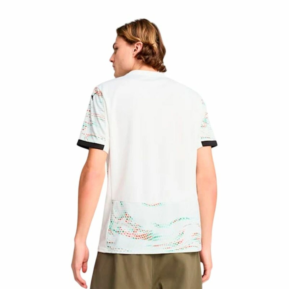 Maillot de Football à Manches Courtes pour Homme Puma Portugal Away Repl Blanc