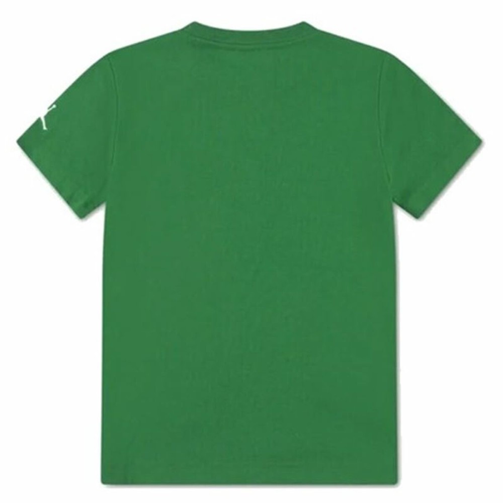 Child's Short Sleeve T-Shirt Jordan Jdb Jm 23 Mesh Ss Green