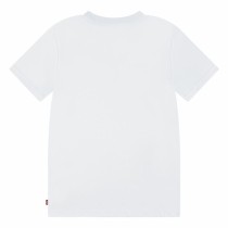 Kurzarm-T-Shirt für Kinder Levi's Lvb Golden Glow Batwing Weiß