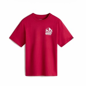 T shirt à manches courtes Enfant Vans Mister Sinister Ss Rouge Rouge carmin
