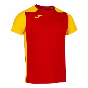 Herren Kurzarm-T-Shirt Joma Sport Record II Rot