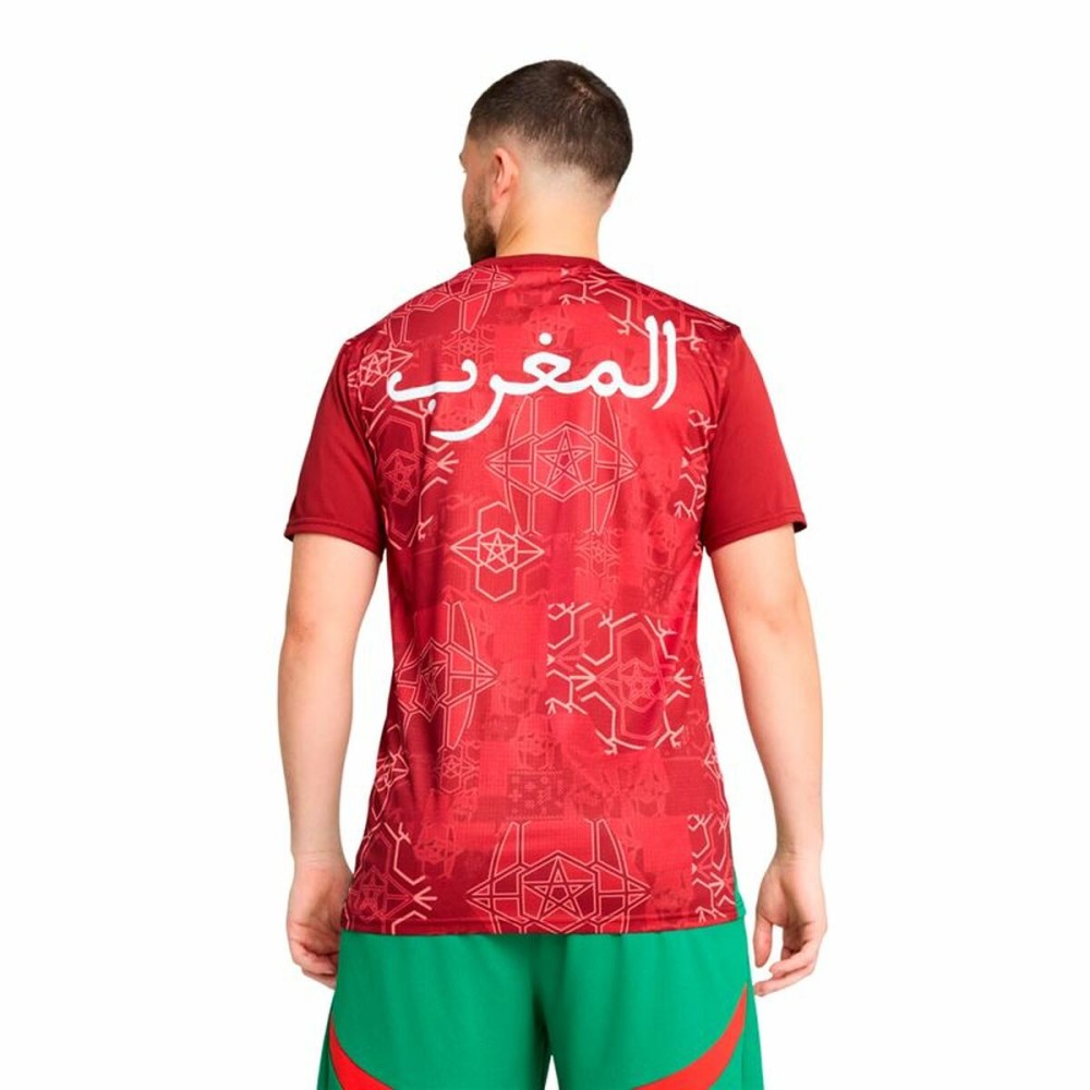 Maillot de Football à Manches Courtes pour Homme Puma Marruecos Prematch Ss Rouge