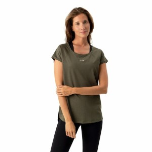 T-shirt à manches courtes femme Ditchil Ditchill T-Shirt Ariana Vert Olive