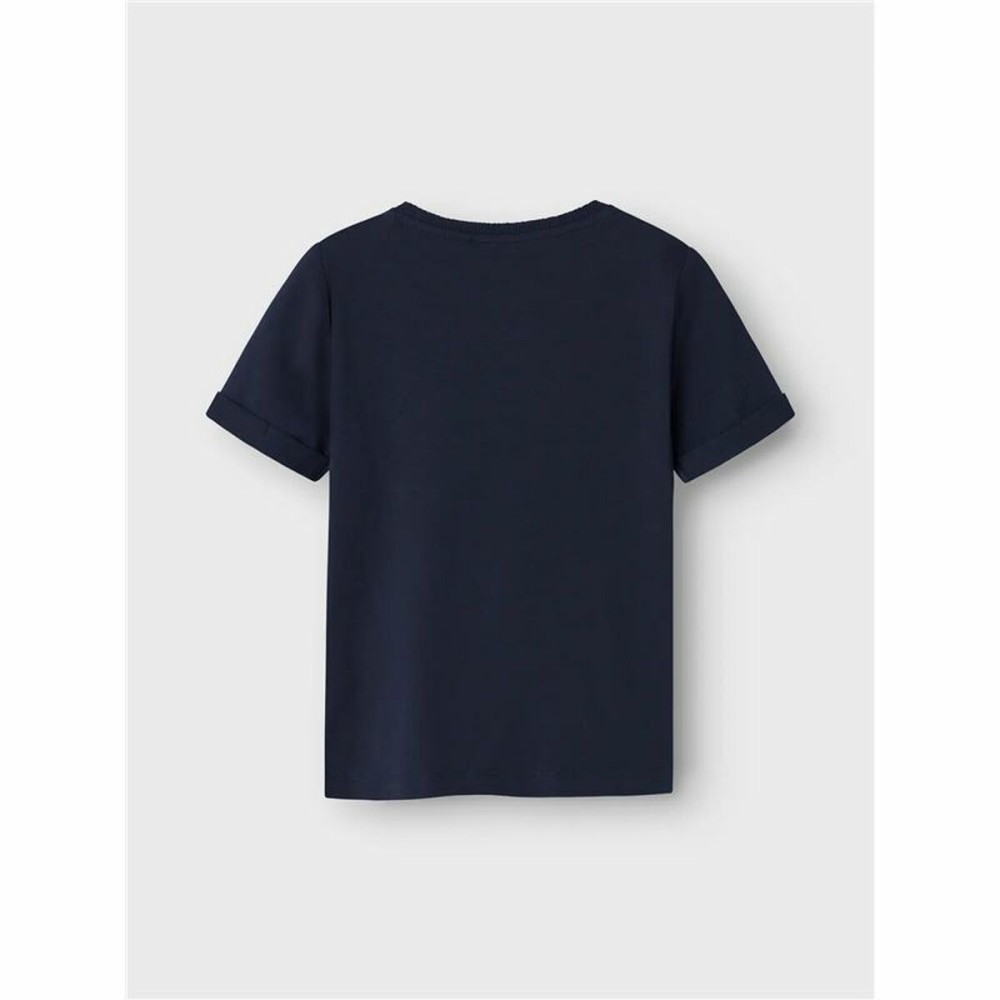Child's Short Sleeve T-Shirt Name It Nmmvux Blue