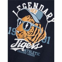 Child's Short Sleeve T-Shirt Name It Nmmvux Blue