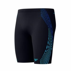 Herren Badehose Speedo Tech Panel Jammer Schwarz