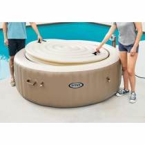 Poolabdeckung Intex Grau 1,96 x 0,71 m (4 Stück)