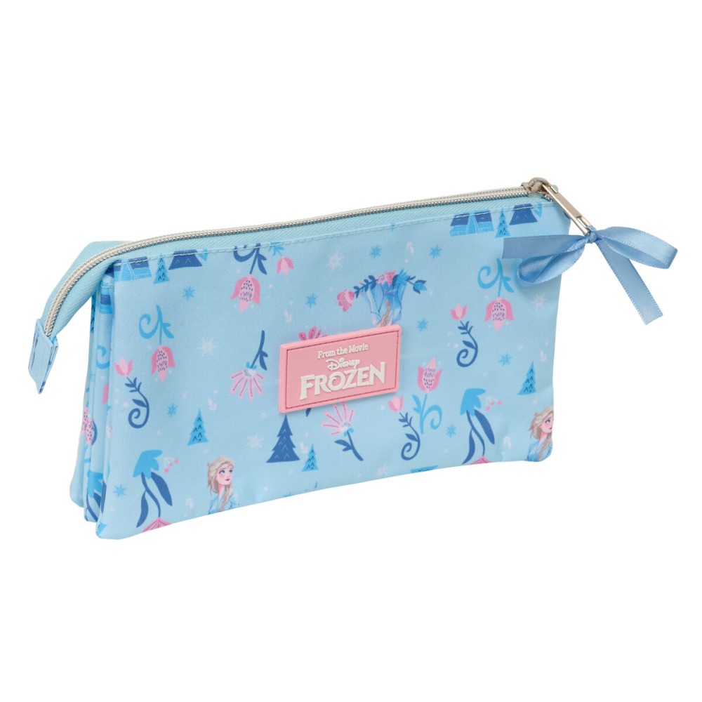 Fourre-tout Frozen Ice magic Bleu clair 22 x 12 x 3 cm