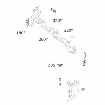 Bildschirm-Träger für den Tisch Neomounts FPMA-D935 