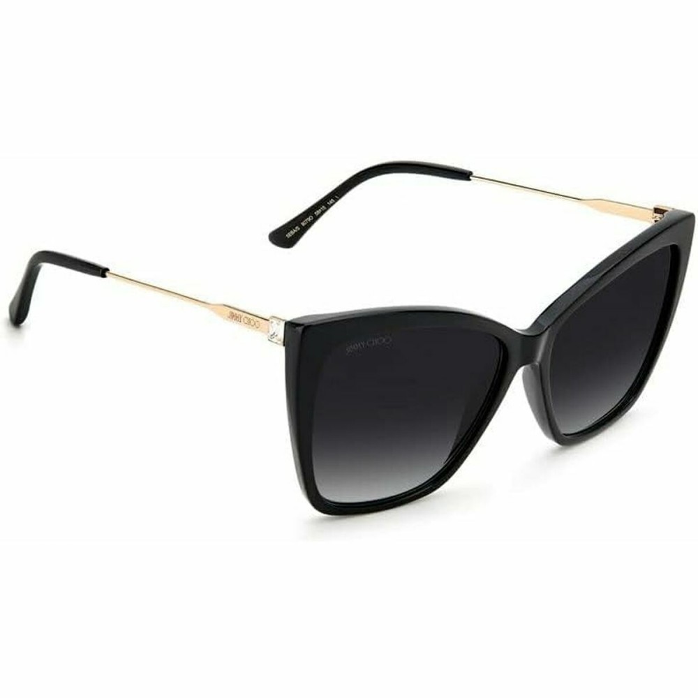 Damensonnenbrille Jimmy Choo SEBA/S Schwarz Gold