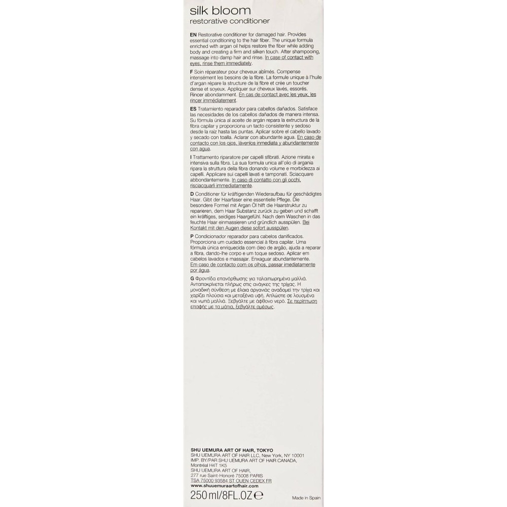 Après-shampooing Silk Bloom Shu Uemura (250 ml)