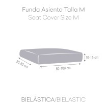 Housse de coussin Eysa THOR Beige Canapé