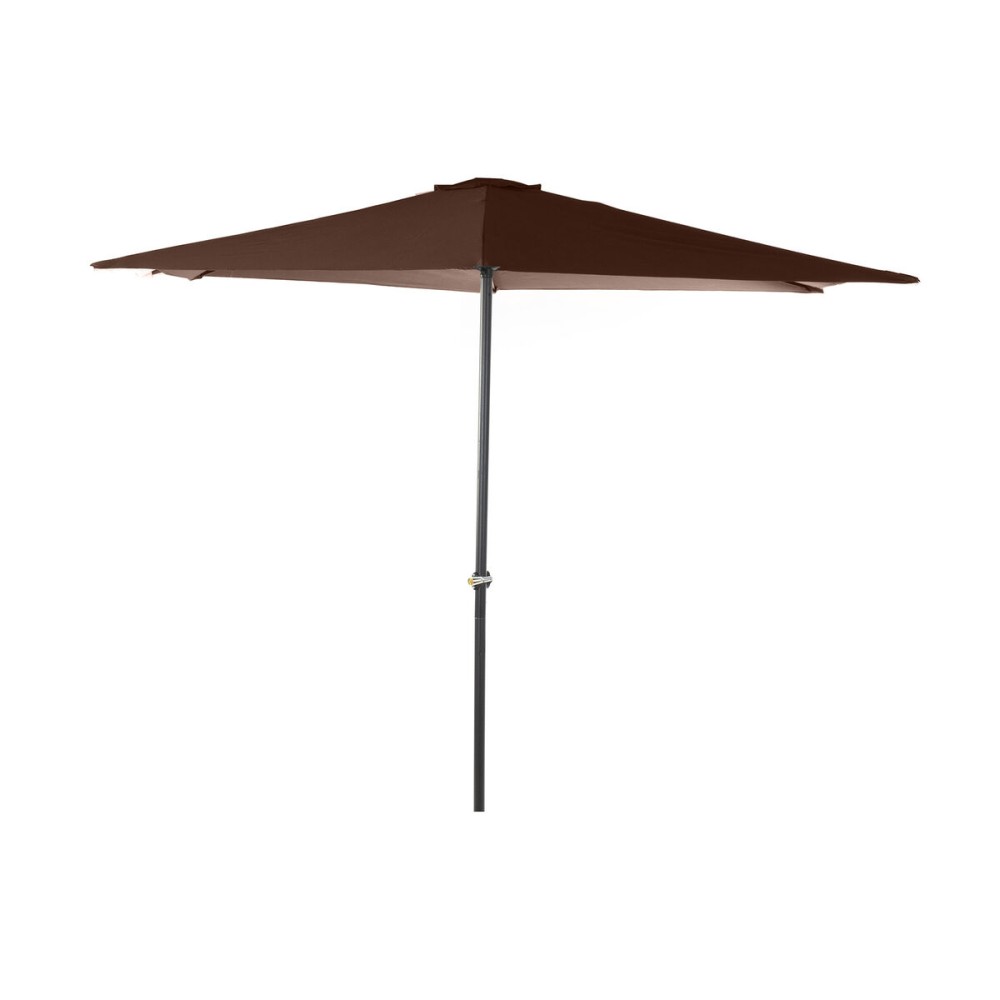 Sonnenschirm DKD Home Decor Braun Schwarz 270 x 270 x 250 cm 270 x 270 x 225 cm
