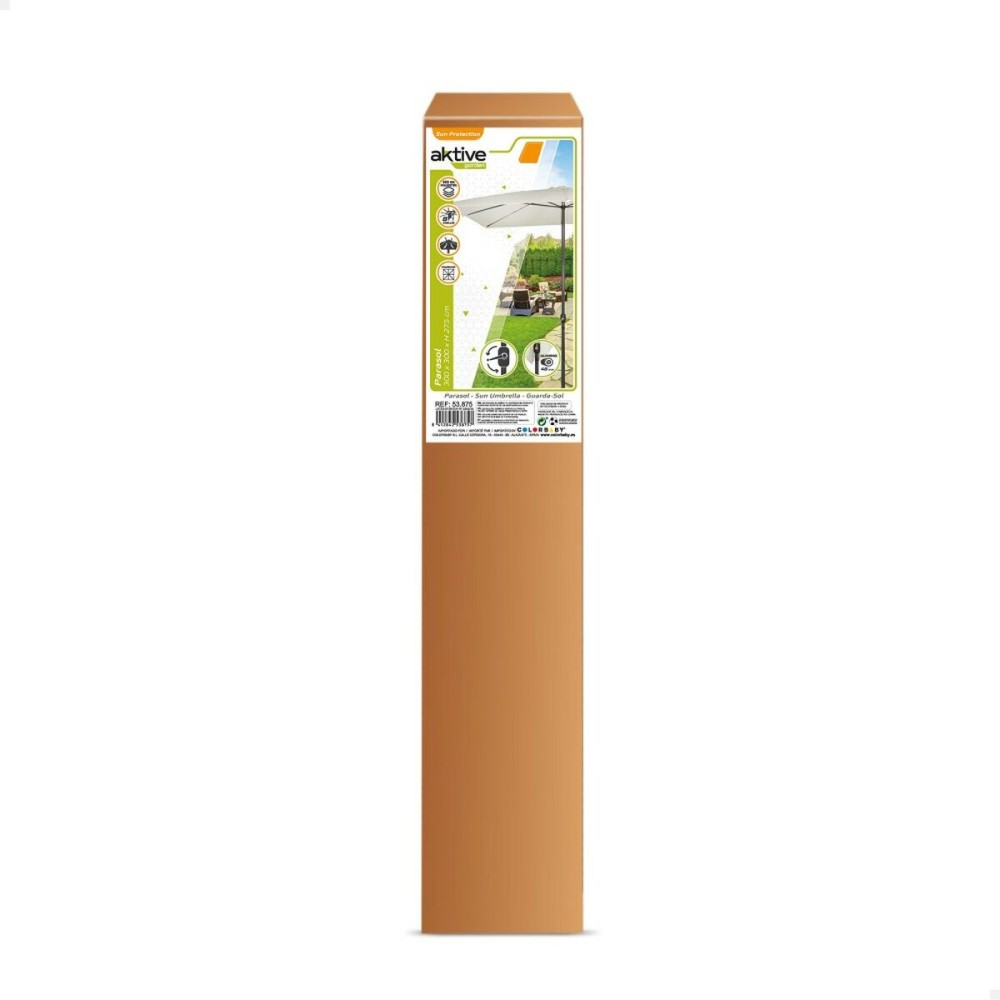 Sonnenschirm Aktive Creme Ø 300 cm 300 x 275 x 300 cm