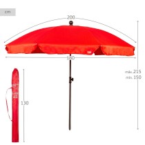 Umbrella Aktive 200 x 215 x 200 cm (4 Units)
