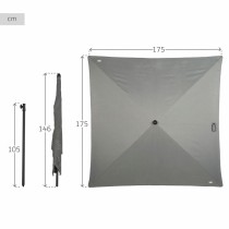 Umbrella Aktive Grey 175 x 240 x 175 cm