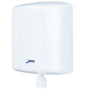 Paper dispenser Jofel Ø 20,5 cm White ABS