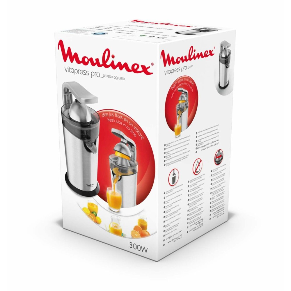 Centrifugeuse électrique Moulinex Vitapress Pro Noir 300 W