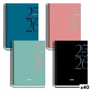 Agenda DOHE SYSTEM A5 150 x 210 mm 2025-2026 (40 Unités)