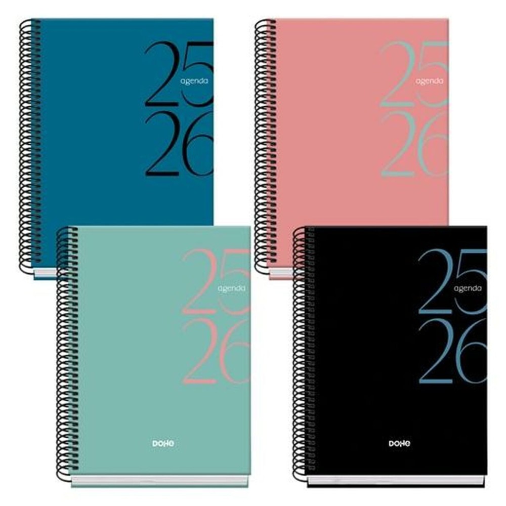 Agenda DOHE SYSTEM A5 150 x 210 mm 2025-2026 (40 Unités)