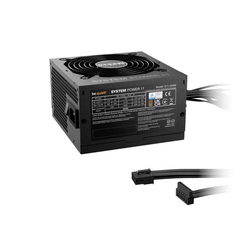 Power supply Be Quiet! BP009EU ATX 450 W 80 Plus Bronze RoHS CE WEEE CB