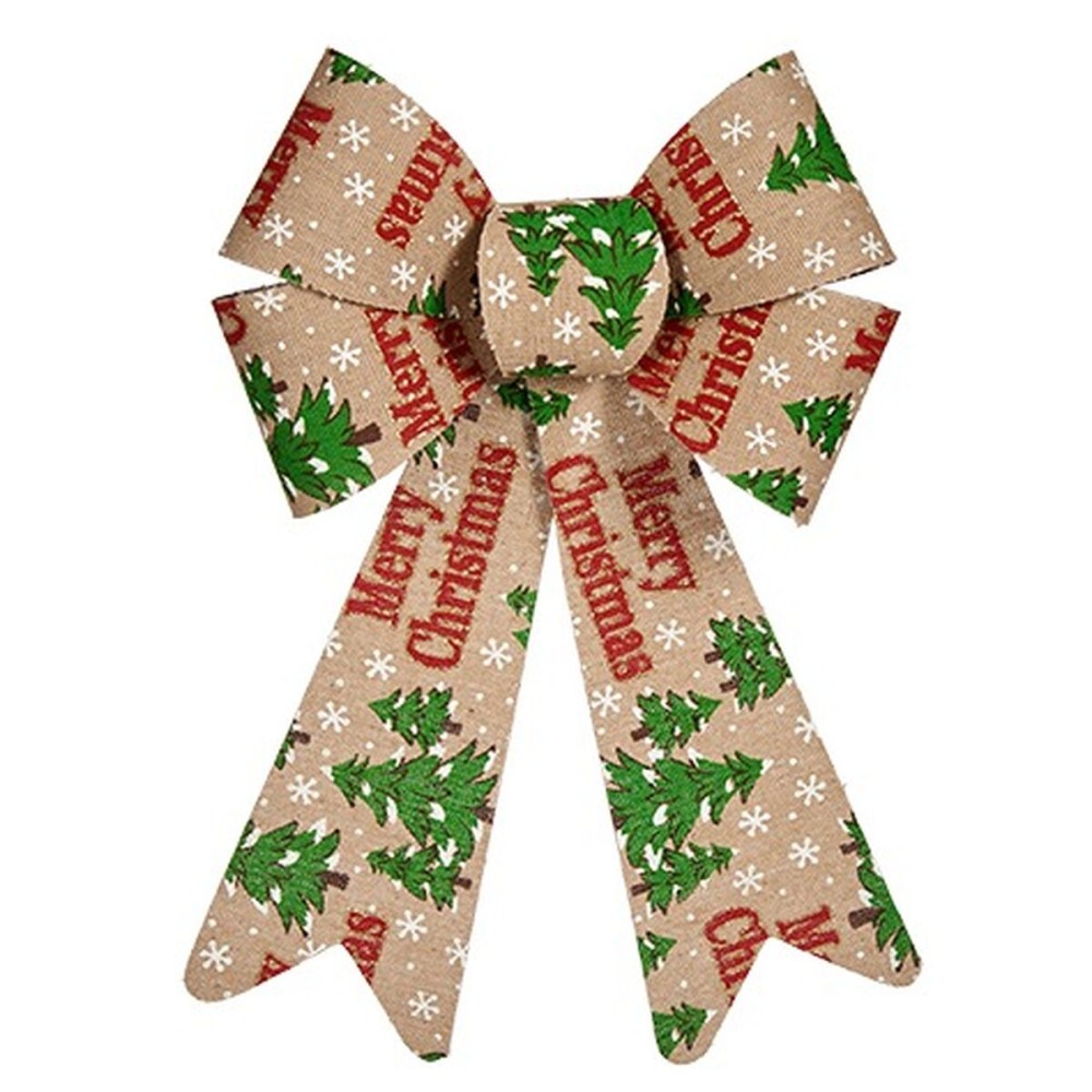 Lien Krist+ Merry Christmas Multicouleur 16 x 24 x 4 cm Décorations de Noël (12 Unités)