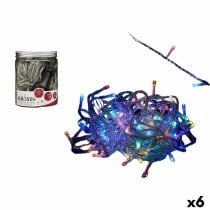 Wreath of LED Lights Krist+ 8M100LED-M 3,6 W Multicolour 8 m 10 x 11 x 10 cm (6 Units)