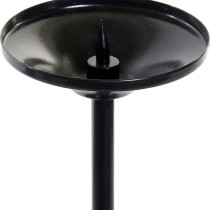 Kerzenschale DKD Home Decor Blau Metall Kristall 13 x 13 x 25 cm