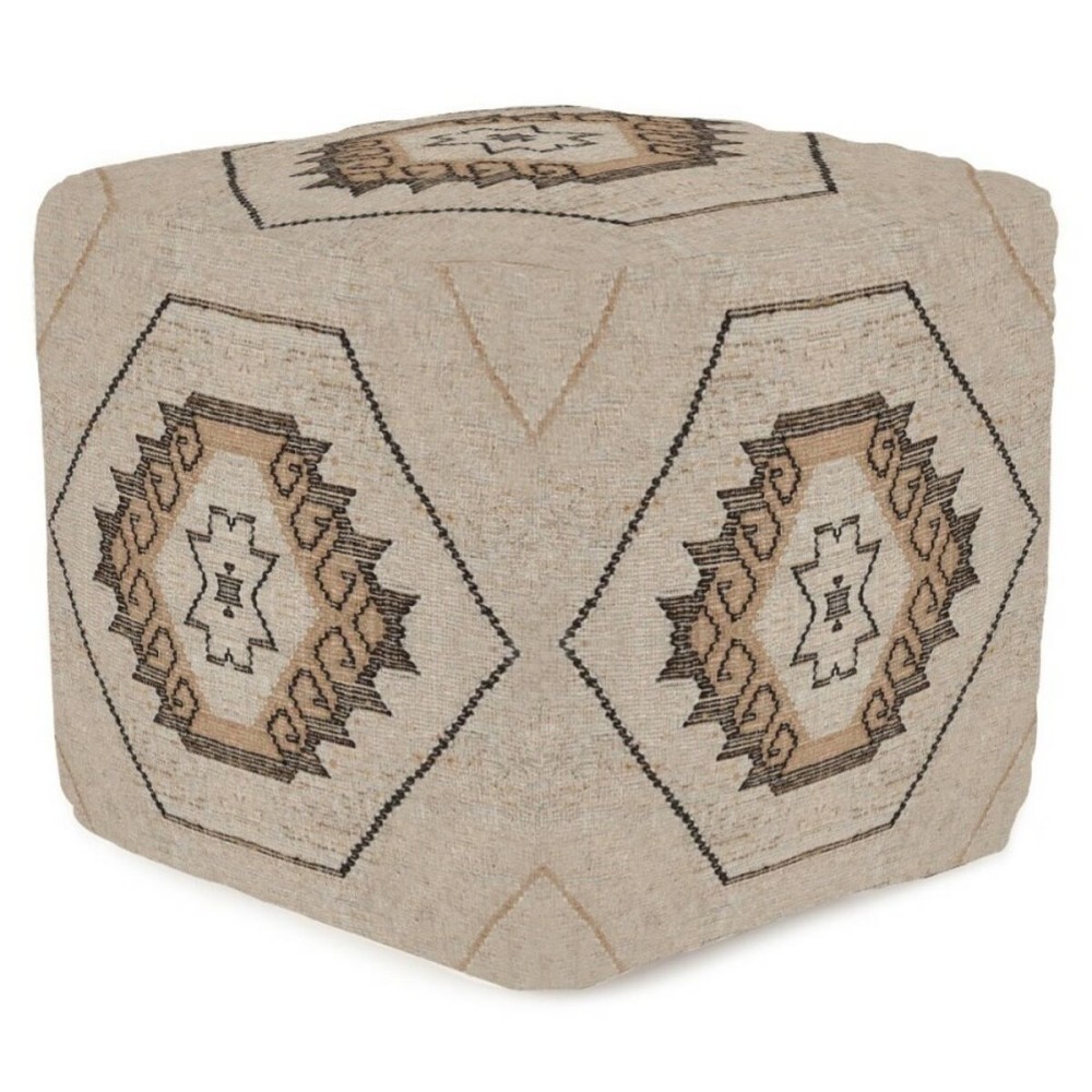 Fußstütze Home ESPRIT Braun natürlich 45 x 45 x 45 cm