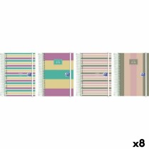 Agenda Oxford COLOR BLOCK 1/8 12 x 18 cm 2025-2026 (8 Unités)