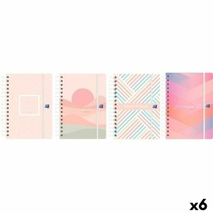 Agenda Oxford OXF&ME 1/4 15 x 21 cm 2025-2026 (6 Unités)