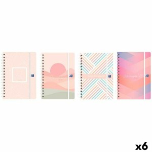 Agenda Oxford OXF&ME 1/4 15 x 21 cm 2025-2026 (6 Unités)